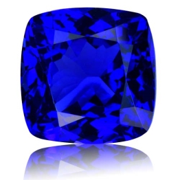 Tanzanite,Cushion 8.38-Carat