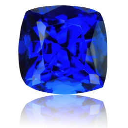 Tanzanite,Cushion 4.84-Carat