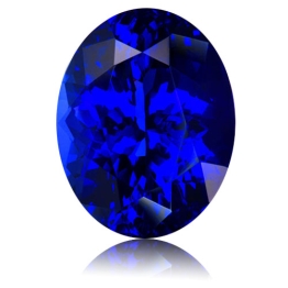 Tanzanite,Oval 12.05-Carat