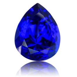 Tanzanite,Pear 6.60-Carat