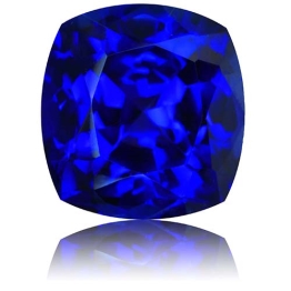 Tanzanite,Cushion 9.09-Carat