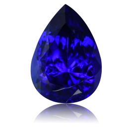 Tanzanite,Pear 5.41-Carat