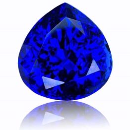 Tanzanite,Pear 7.98-Carat