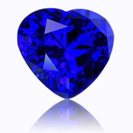 Tanzanite,Heart 16.40-Carat
