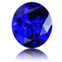 Tanzanite,Oval 2.46-Carat