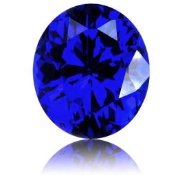Tanzanite,Oval 3.32-Carat