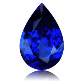 Tanzanite,Pear 2.33-Carat