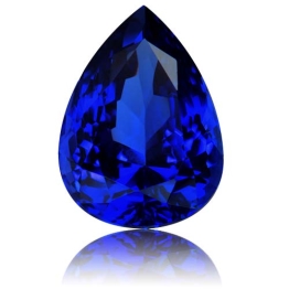 Tanzanite,Pear 5.02-Carat