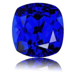 Tanzanite,Cushion 11.38-Carat