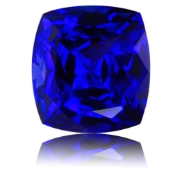 Tanzanite,Cushion 8.24-Carat