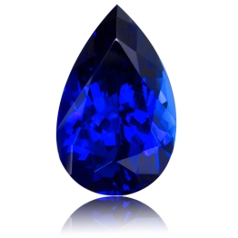 Tanzanite,Pear 5.26-Carat
