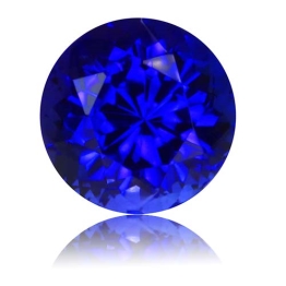 Tanzanite,Round 2.43-Carat