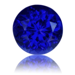 Tanzanite,Round 2.41-Carat