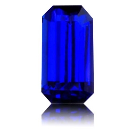 Tanzanite,Emerald Cut 2.12-Carat