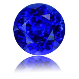 Tanzanite,Round 3.56-Carat
