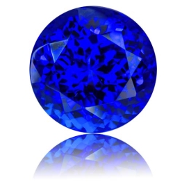 Tanzanite,Round 3.63-Carat