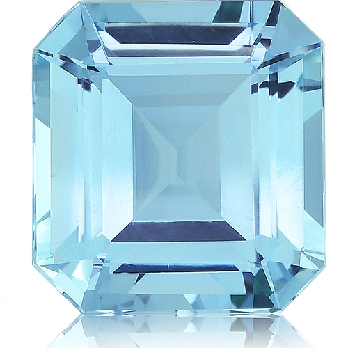 Aquamarine,Emerald Cut 9.32-Carat