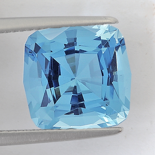 Aquamarine Cushion 6.20 Carat - Rare Gemstone Company