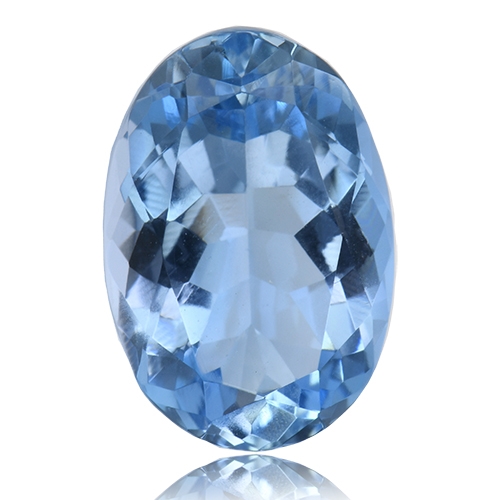 Aquamarine,Oval 4.83-Carat