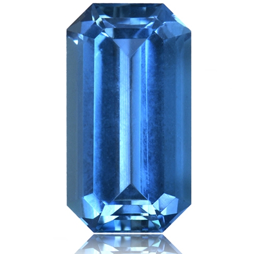 Aquamarine,Emerald Cut 2.44-Carat