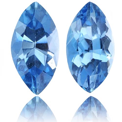 Aquamarine,Matched Pairs 1.91-Carat