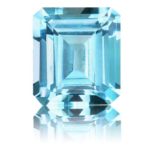 Aquamarine,Emerald Cut 2.27-Carat