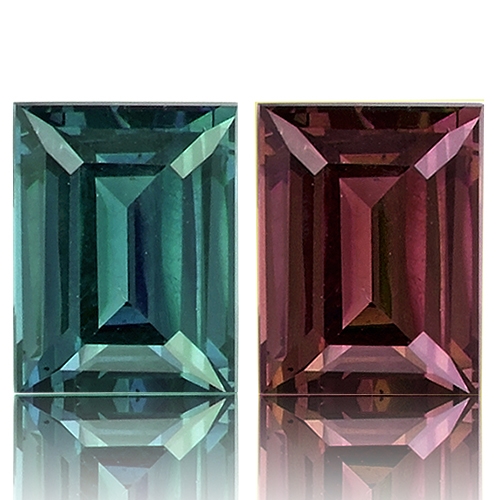 Color Change Garnet,Baguette 1.09-Carat