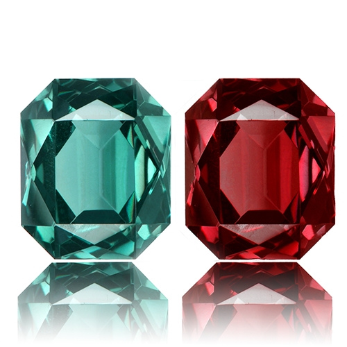 Color Change Garnet,Emerald Cut 1.07-Carat