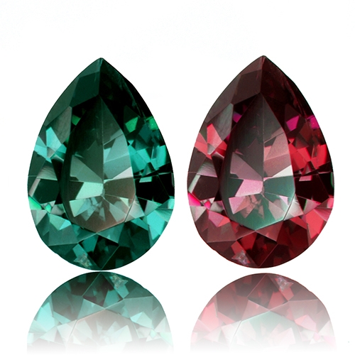 Color Change Garnet,Pear 1.15-Carat