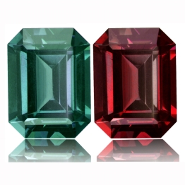 Color Change Garnet,Emerald Cut 1.81-Carat