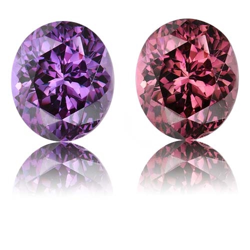 Color Change Garnet,Oval 1.70-Carat