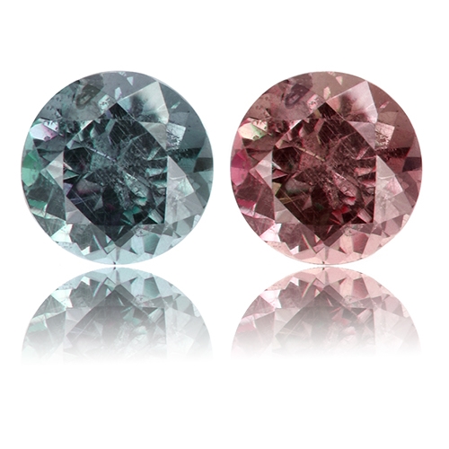 Color Change Garnet,Round 0.90-Carat