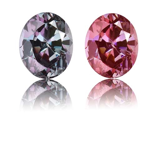 Color Change Garnet,Oval 0.95-Carat