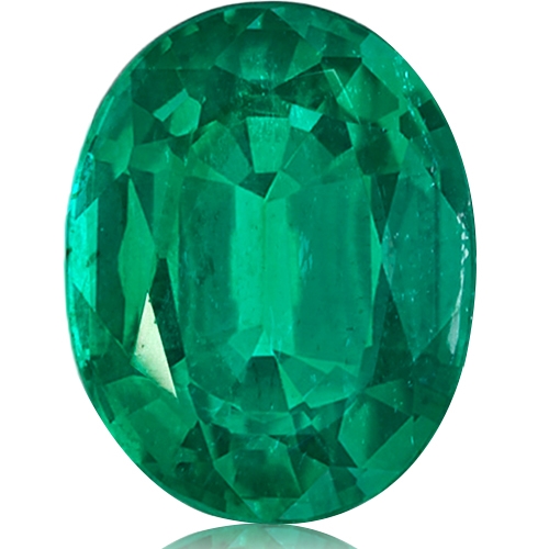 Emerald,Oval 5.32-Carat