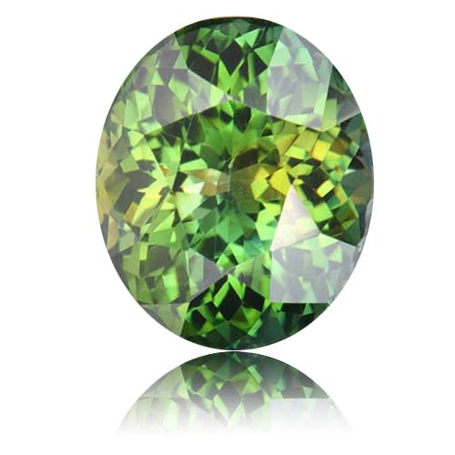 Fancy Tanzanite,Oval 3.70-Carat