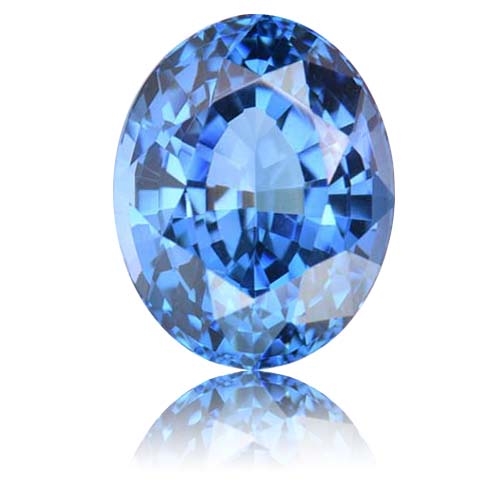 Fancy Tanzanite,Oval 3.74-Carat