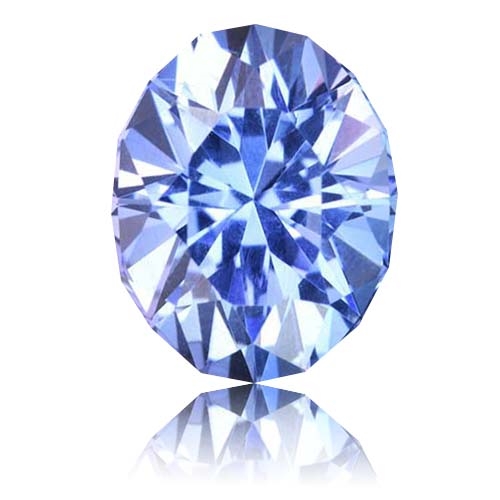 Fancy Tanzanite,Oval 4.81-Carat