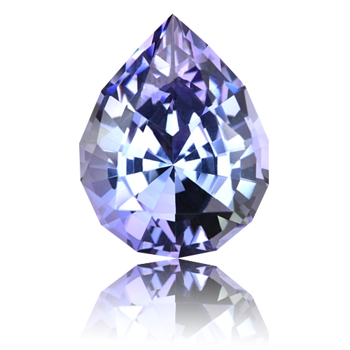 Fancy Tanzanite,Pear 5.02-Carat