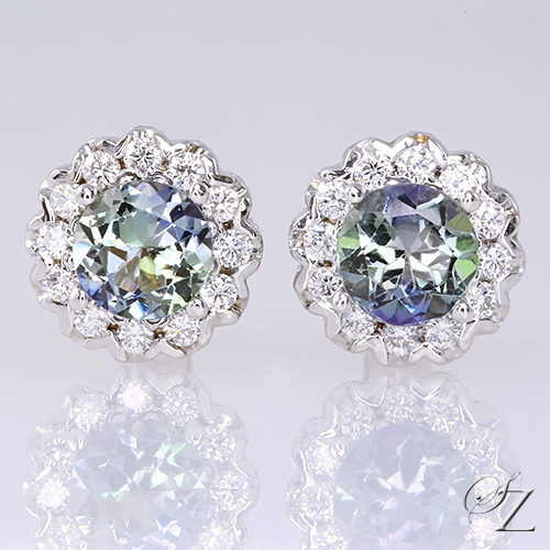 bi-color-fancy-tanzanite-and-diamond-stud-earrings-lste092