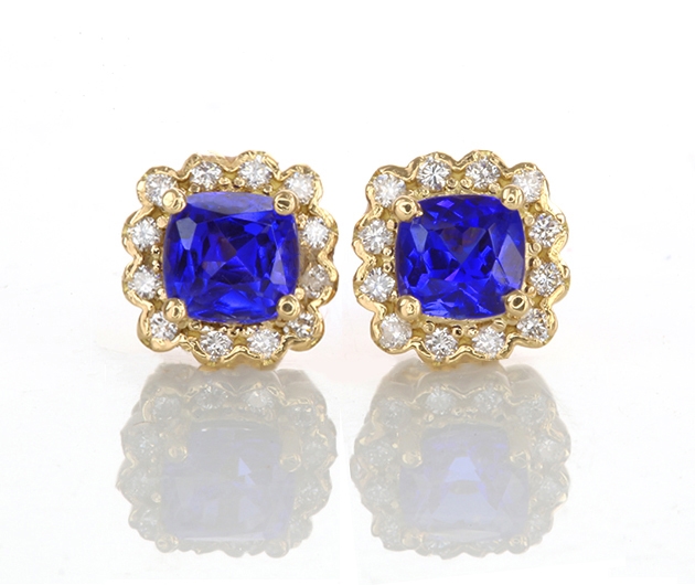tanzanite-and-diamond-halo-stud-earrings-lste157
