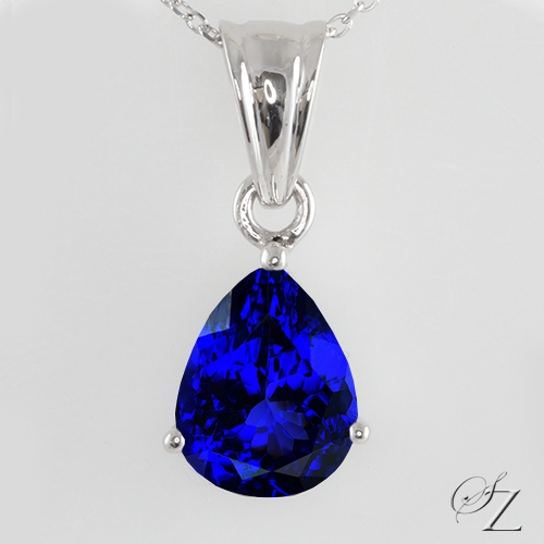 pear-cut-tanzanite-pendant-lstp094