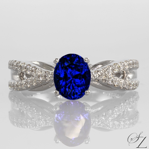 oval-tanzanite-and-diamond-ring-lstr111