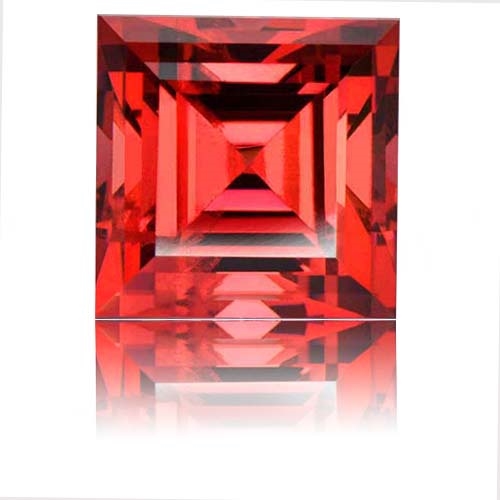 Malaia Garnet,Square 3.31-Carat