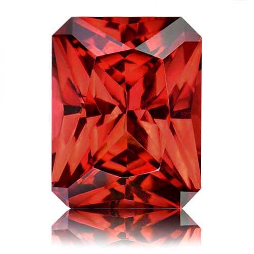 Malaia Garnet,Radiant 5.23-Carat