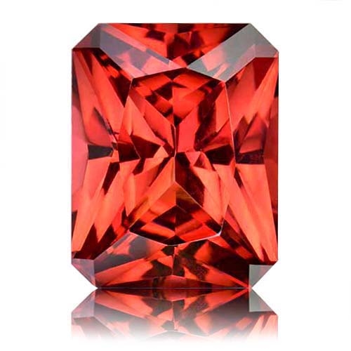 Malaia Garnet,Radiant 5.23-Carat