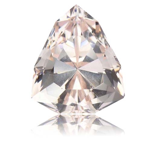 Morganite,Trillion 5.04-Carat