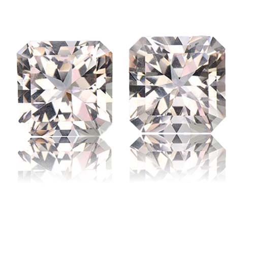Morganite,Matched Pairs 6.96-Carat