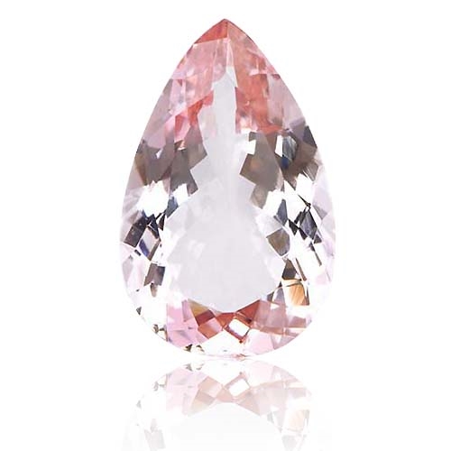 Morganite,Pear 2.90-Carat
