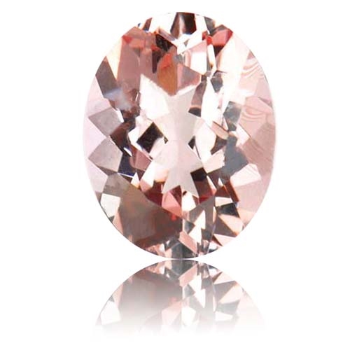Morganite,Oval 1.62-Carat
