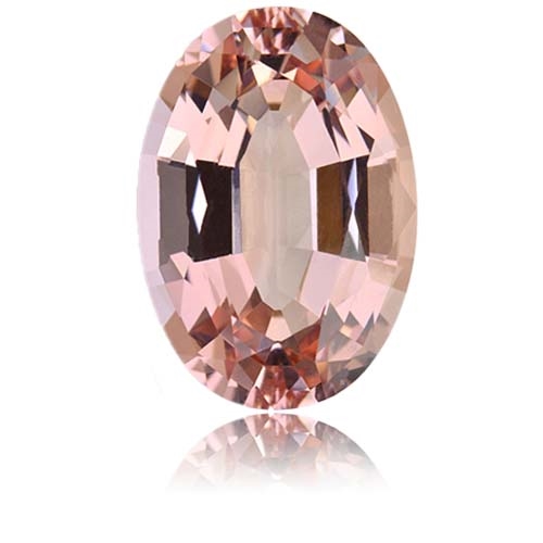 Morganite,Oval 22.66-Carat